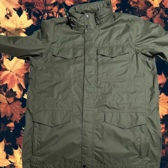 The North Face Mens All Weather Jacket Forest Green New Without Tags - Picture 1 of 15